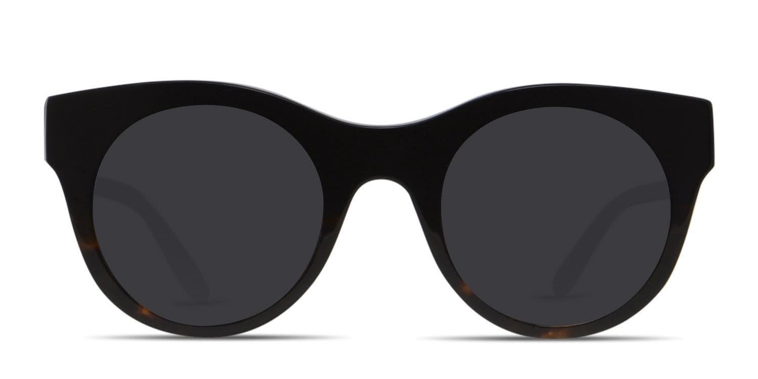 Muse M0726 Shiny Black w/Tortoise glasses - Shiny Black / Tortoise - Frontal View