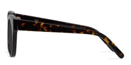 Muse M0726 Shiny Black w/Tortoise glasses - Shiny Black / Tortoise - Side View