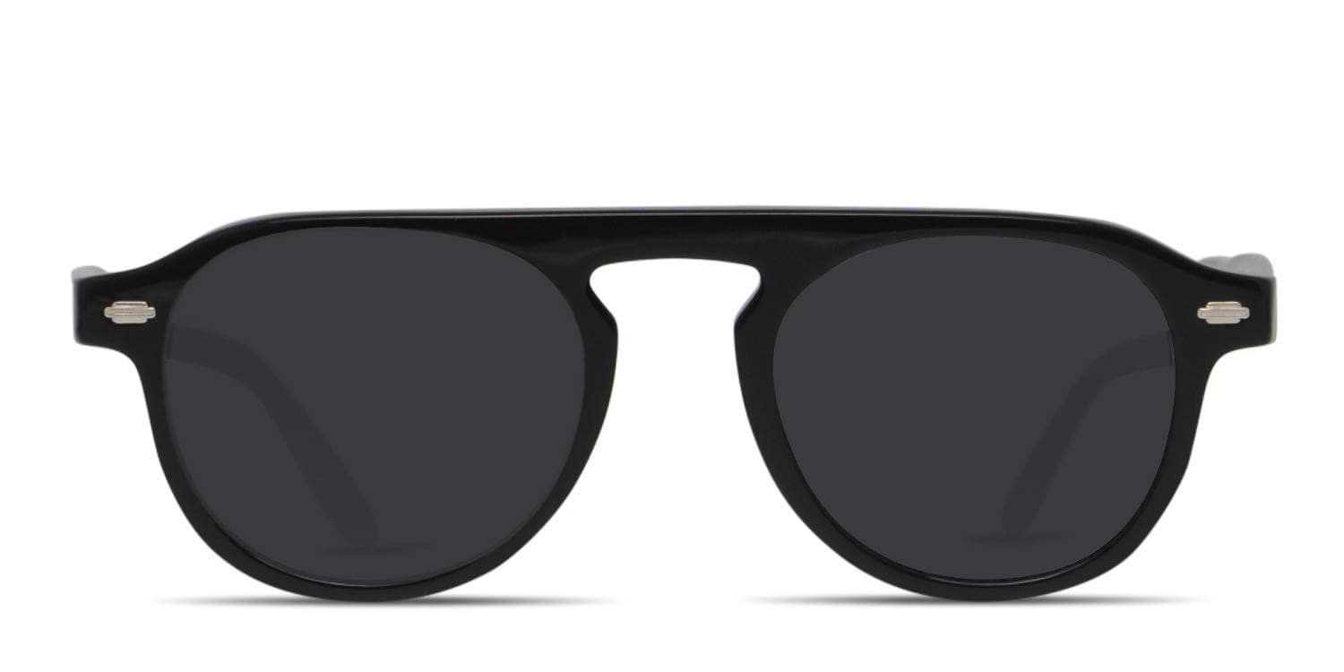 Ottoto Milan Shiny Black glasses - Shiny Black - Frontal View