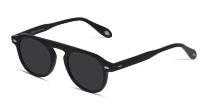 Ottoto Milan Shiny Black glasses - Shiny Black - Angle View