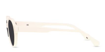 Muse M2014 White glasses - White - Side View
