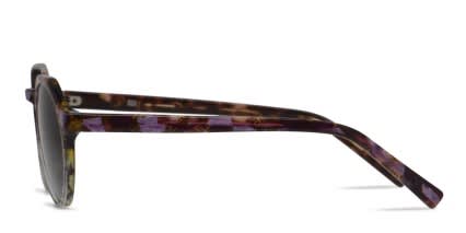 Muse Lanier Tortoise Purple glasses - Tortoise / Purple - Side View
