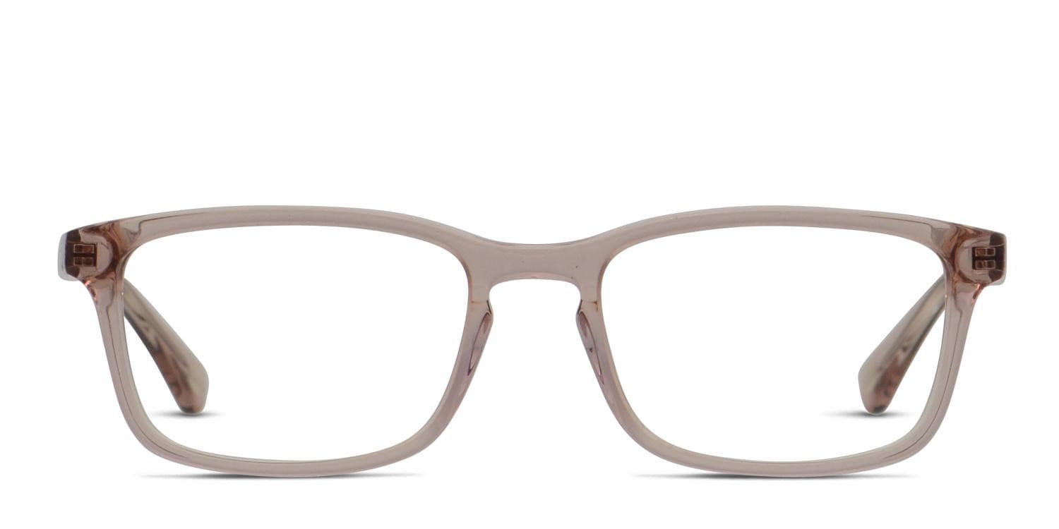 Ottoto Monti Clear Pink w/Clip-on glasses - Clear / Pink - Frontal View