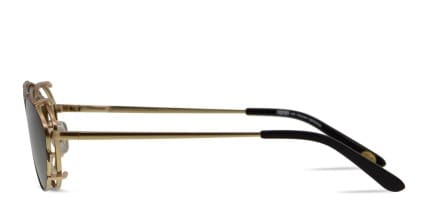 Ottoto Fusion Gold w/Clip-on glasses - Gold - Side View