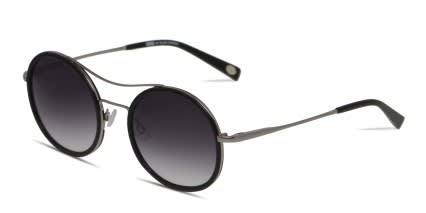 Ottoto Theron Black, Gunmetal glasses - Black / Gunmetal - Angle View