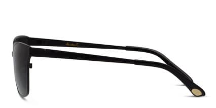 Amelia E. Doreen Black glasses - Black - Side View