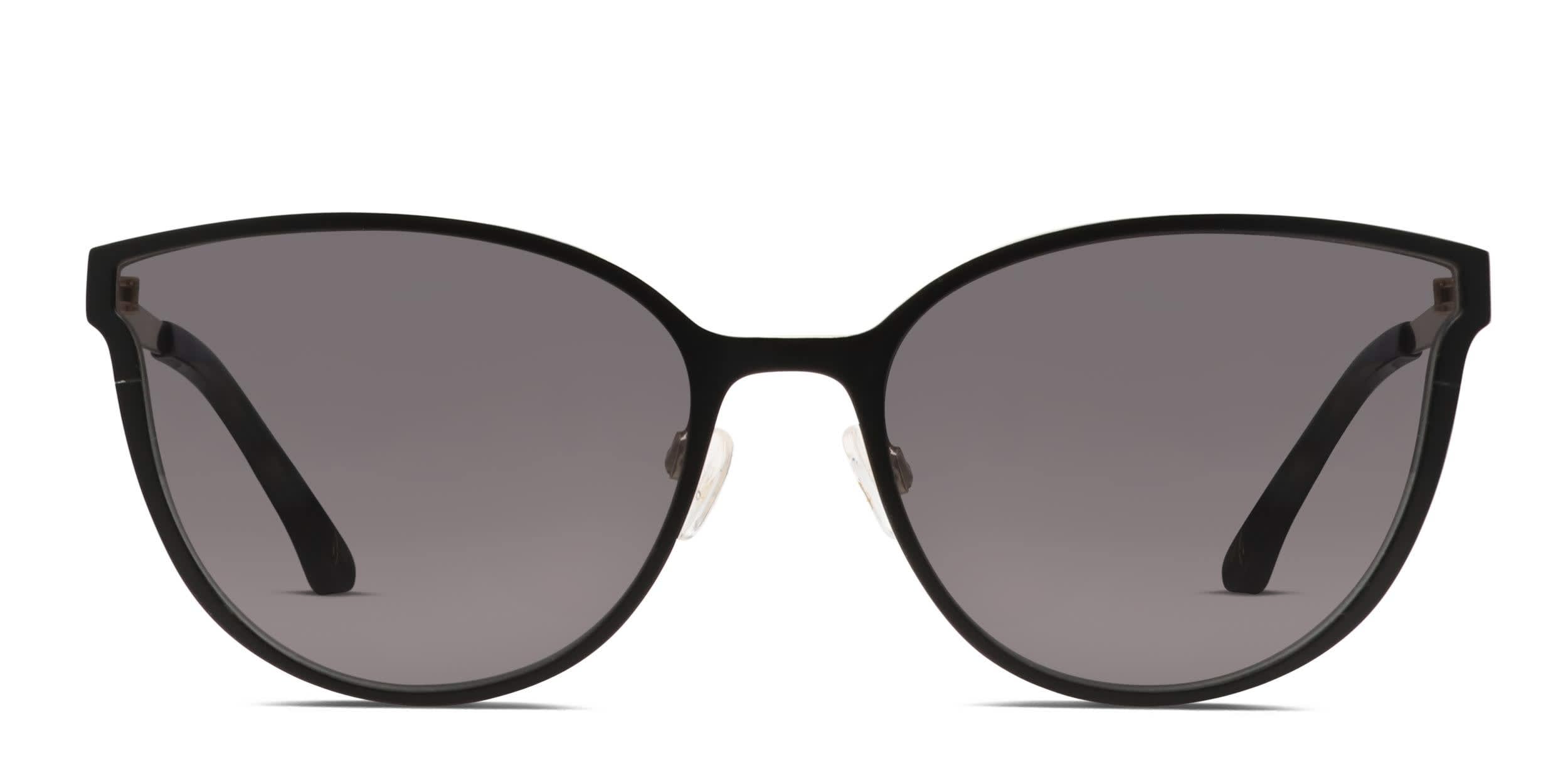 Amelia E. Hepburn Black glasses - Black - Frontal View