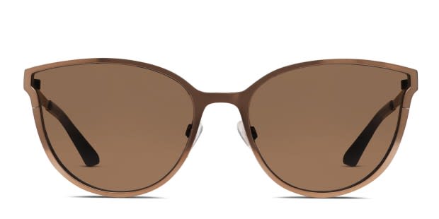 Amelia E. Hepburn Rose Gold Prescription Sunglasses 50 Off Lenses