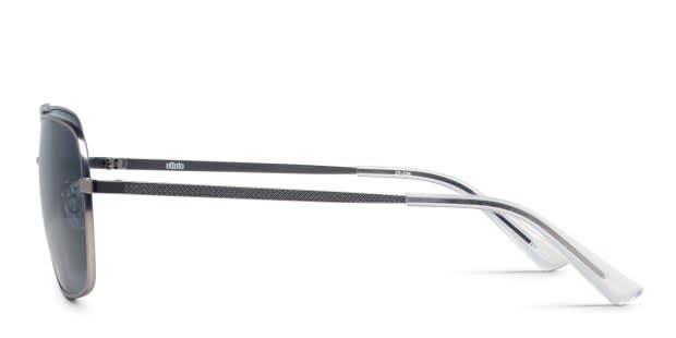 Ottoto Leonardo Gunmetal Prescription Sunglasses - 50% Off Lenses