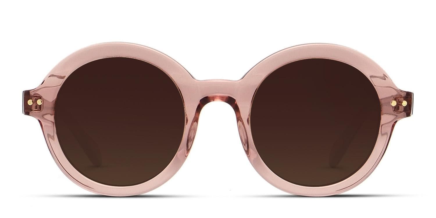 Muse Noreen Clear Red glasses - Clear / Red - Frontal View