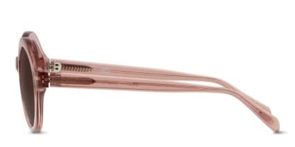 Muse Noreen Clear Red glasses - Clear / Red - Side View