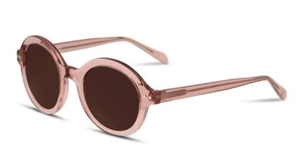 Muse Noreen Clear Red glasses - Clear / Red - Angle View