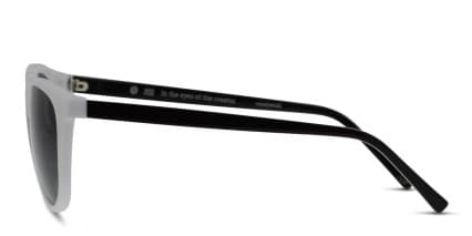 Muse Raschelle White glasses - White - Side View