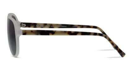 Muse M3019 White/Tortiose glasses - White / Tortoise - Side View