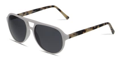 Muse M3019 White/Tortiose glasses - White / Tortoise - Angle View