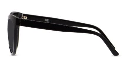 Muse Danita Shiny Black glasses - Shiny Black - Side View