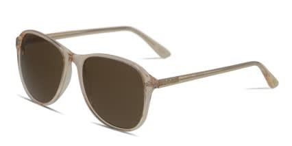 Ottoto Wayne Clear Beige glasses - Clear / Beige - Angle View