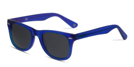 Muse M Classic Blue, Clear glasses - Blue / Clear - Angle View