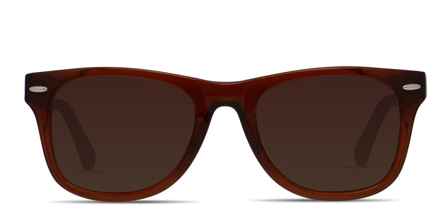 Muse M Classic Clear Orange glasses - Orange / Clear - Frontal View