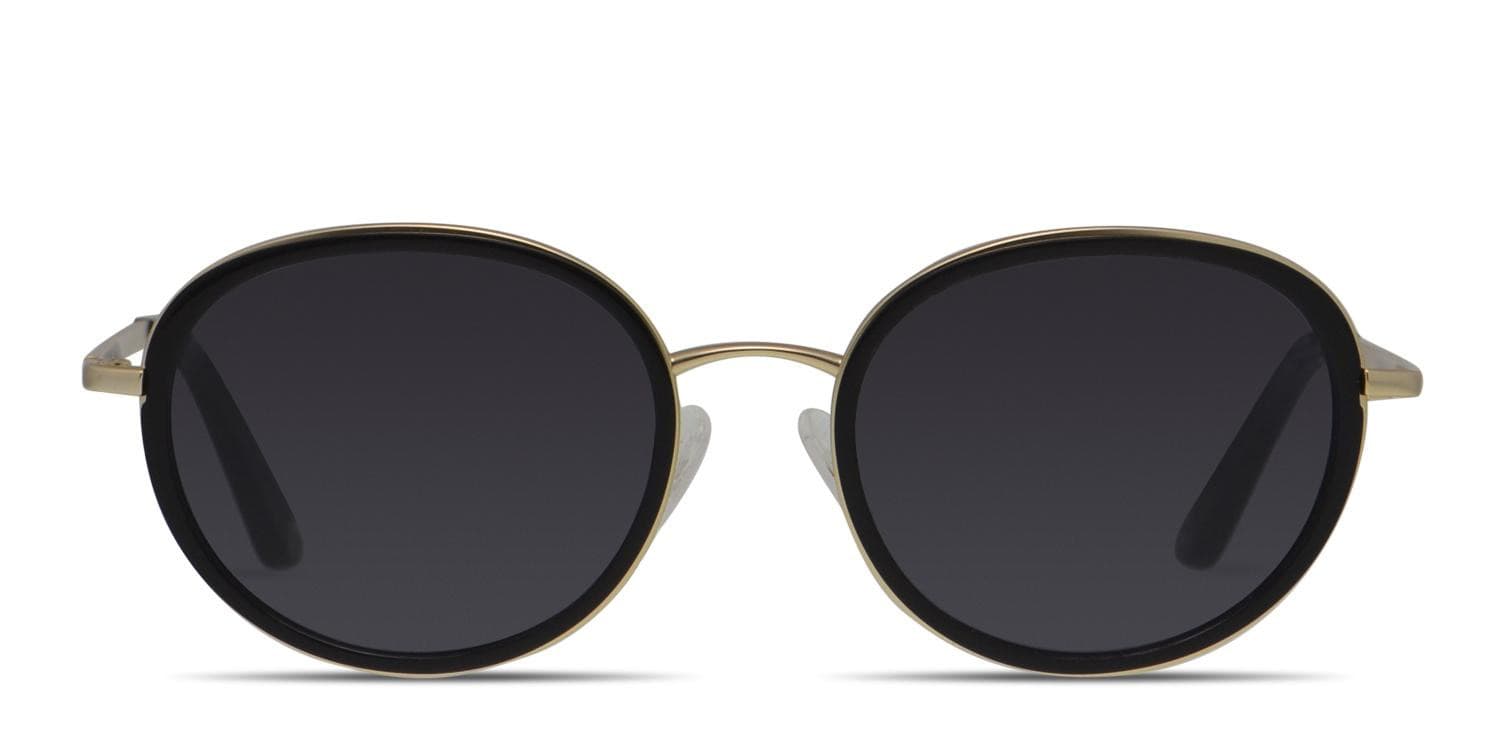 Muse Kent Black, Gold glasses - Black / Gold - Frontal View