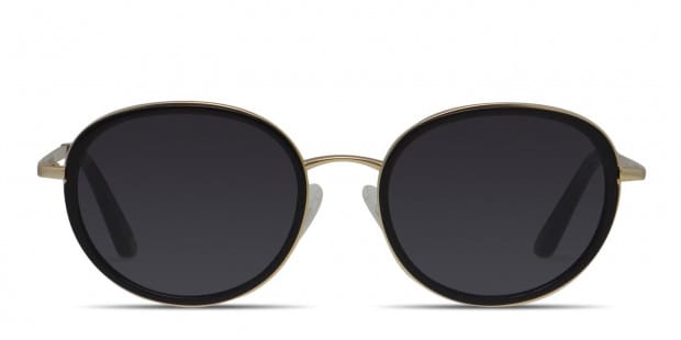Muse Kent Black, Gold Prescription Sunglasses - 50% Off Lenses