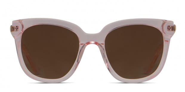 Muse Brin Clear Pink Prescription Sunglasses - 50% Off Lenses