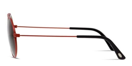 Ottoto Obelisk Red glasses - Red - Side View