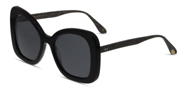 Amelia Salma Shiny Black/Glliter Prescription Sunglasses