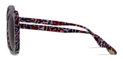 Amelia E. Salma Multicolor glasses - Multicolor - Side View