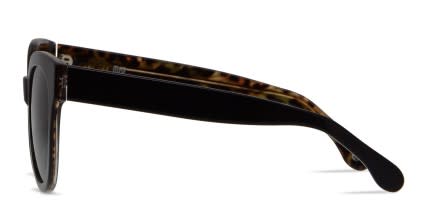 Muse Sherry Shiny Black glasses - Tortoise / Shiny Black - Side View