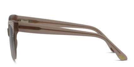 Amelia E. Genie Beige glasses - Beige - Side View