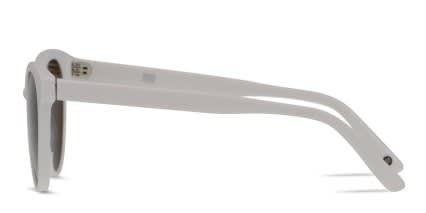 Muse Melrose White, Brown glasses - Brown / White - Side View