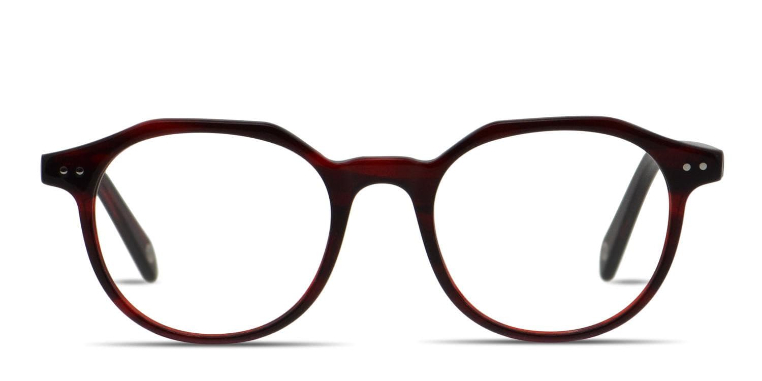 Muse Wilson Wine w/Clip-on Prescription Eyeglasses