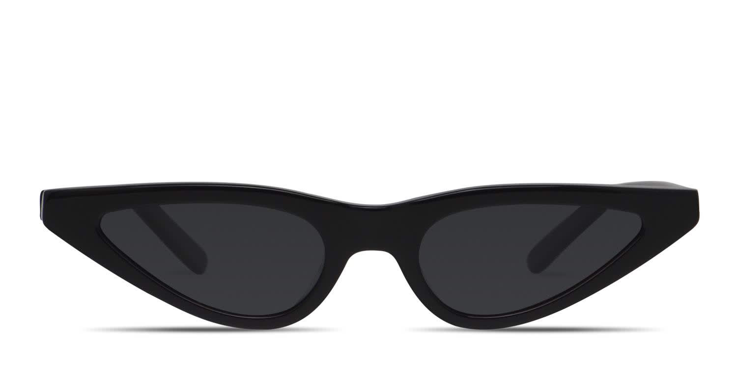 Amelia E. Sessa Black glasses - Shiny Black - Frontal View