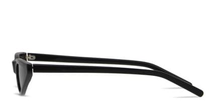 Amelia E. Sessa Black glasses - Shiny Black - Side View