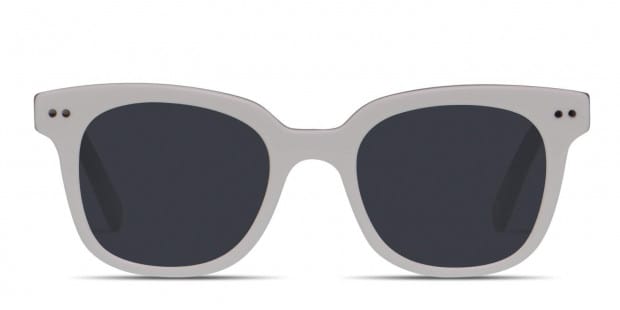 Muse M Brighton White w/Black Prescription Sunglasses - 50% Off Lenses