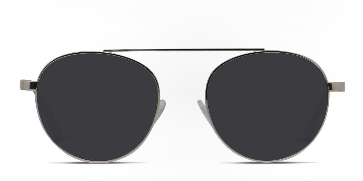 Ottoto Fausto Silver, Black glasses - Silver / Black - Frontal View