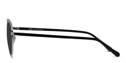 Ottoto Fausto Silver, Black glasses - Silver / Black - Side View