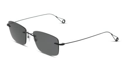 Yoji Yuto Black glasses - Black - Angle View