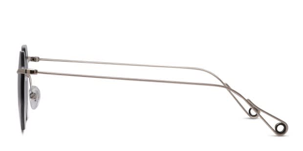 Yoji Aso Silver Prescription Sunglasses - 50% Off Lenses