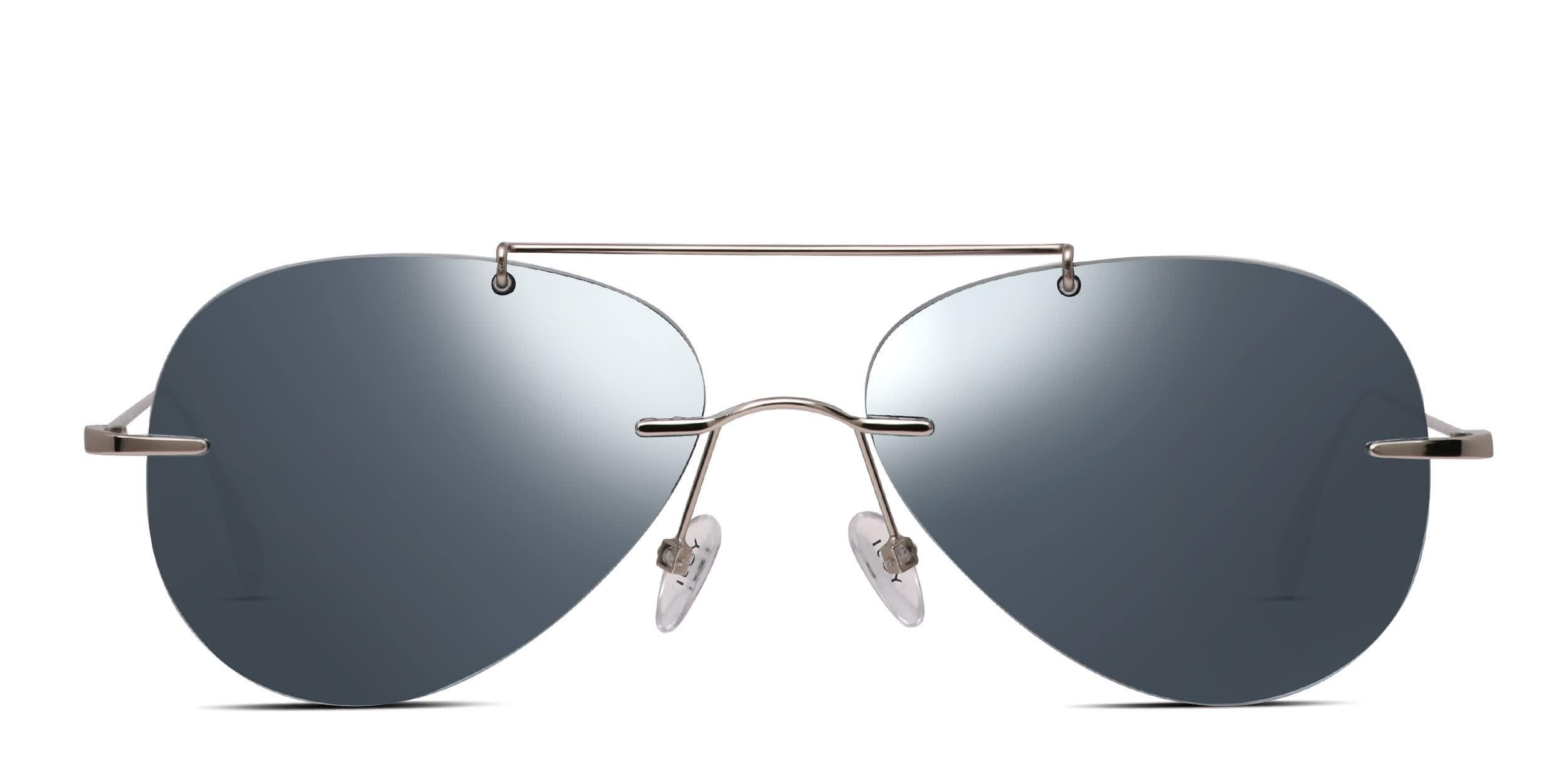 Yoji Genovese Silver glasses - Silver - Frontal View