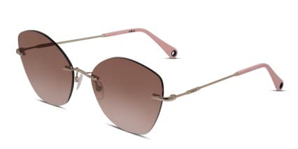 Yoji Himari Gold glasses - Gold - Angle View
