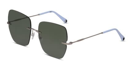 Yoji Stalwart Silver, Gray glasses - Silver - Angle View