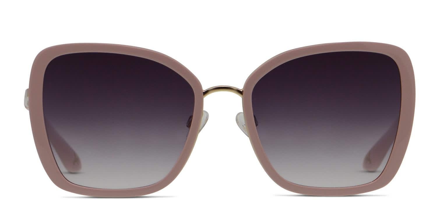 Amelia E. Gaya Pink/Gold glasses - Pink / Gold - Frontal View