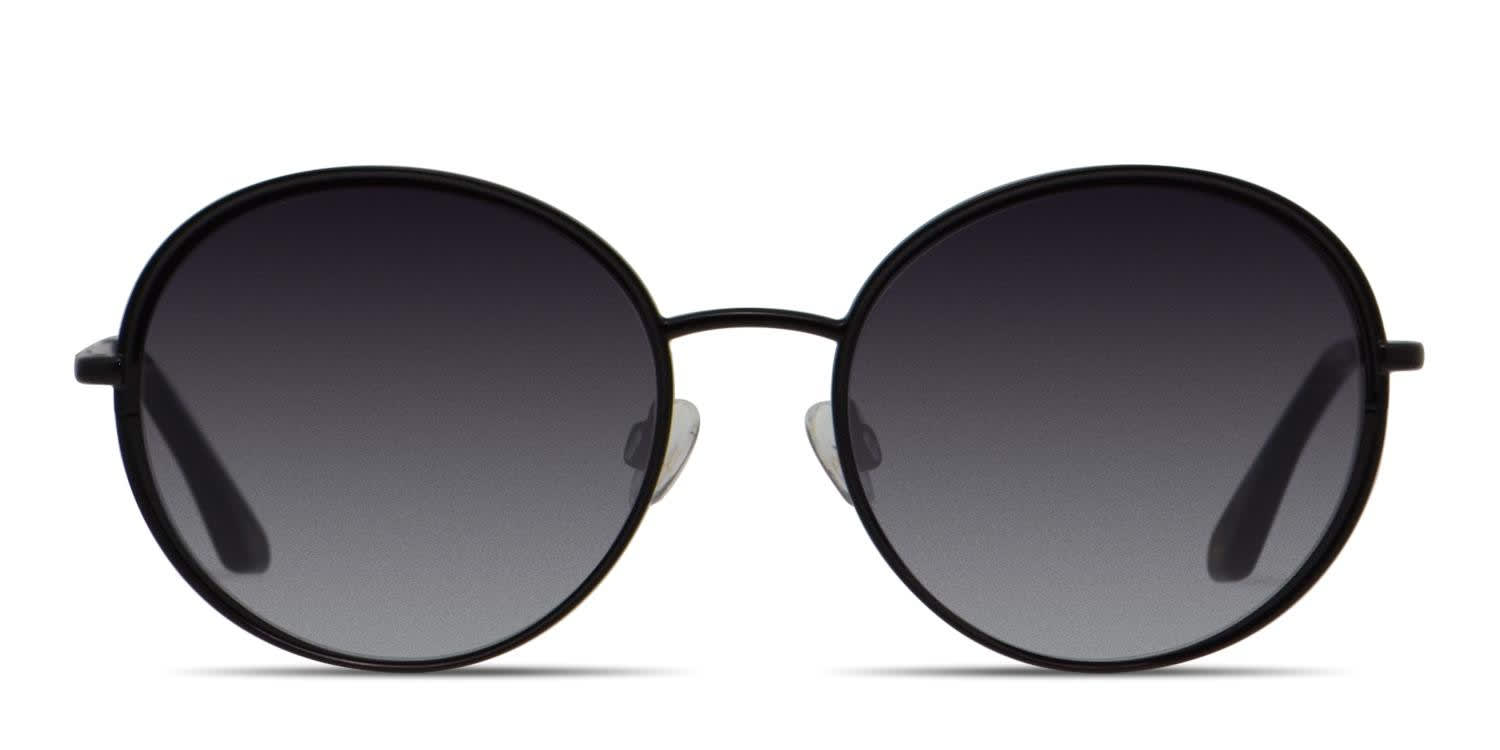 Amelia E. Gina Black glasses - Black - Frontal View