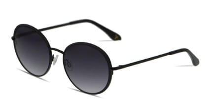 Amelia E. Gina Black glasses - Black - Angle View