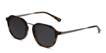 Ottoto Monarch Tortoise, Gunmetal glasses - Tortoise / Gunmetal - Angle View