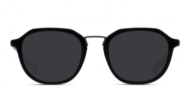 Ottoto Monarch Shiny Black/Gunmetal Prescription Sunglasses