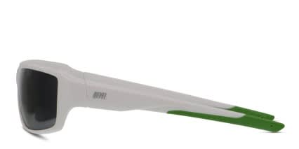 Revel Nico White, Green glasses - White / Green - Side View