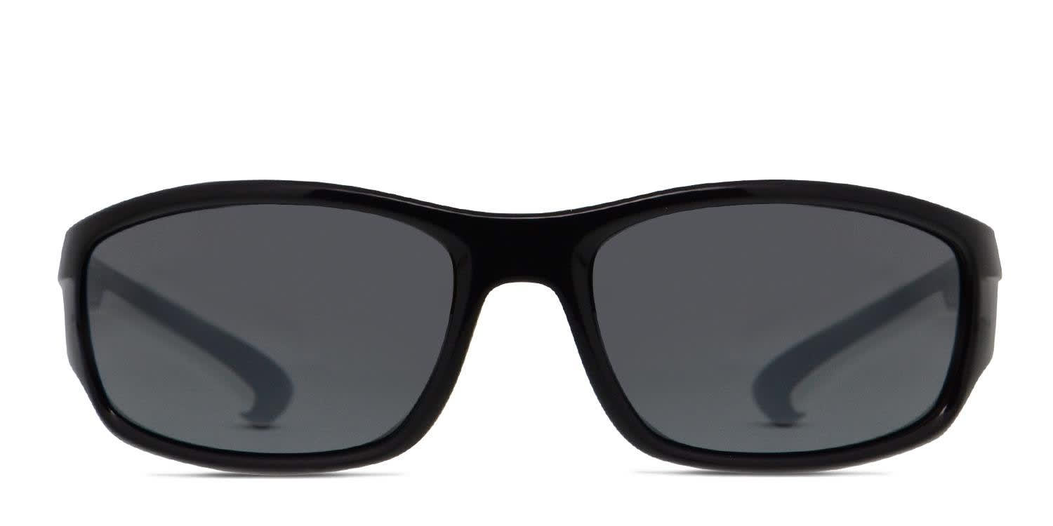 Revel Reflect Shiny Black/White glasses - Shiny Black / White - Frontal View